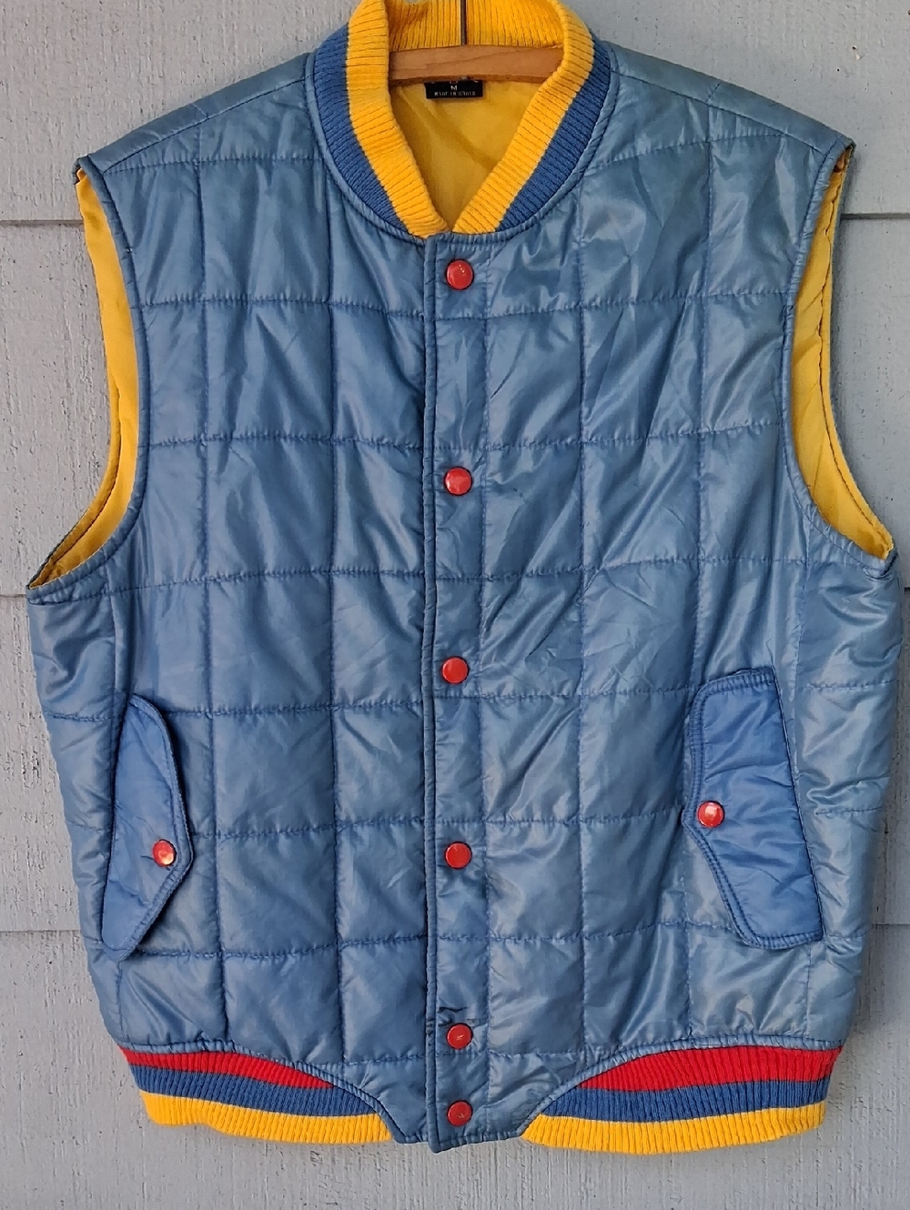 Retro Brittania Puffer Vest